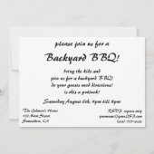 Drinkers door Vincent van Gogh Kaart (Achterkant)