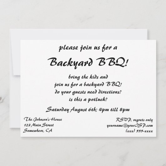 Drinkers door Vincent van Gogh Kaart (Achterkant)