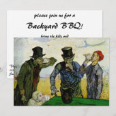 Drinkers door Vincent van Gogh Kaart (Voorkant / Achterkant)