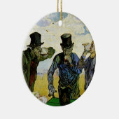 Drinkers door Vincent van Gogh Keramisch Ornament (Rechts)