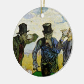 Drinkers door Vincent van Gogh Keramisch Ornament (Links)