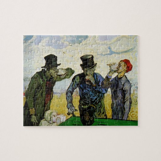Drinkers door Vincent van Gogh Legpuzzel (Horizontaal)