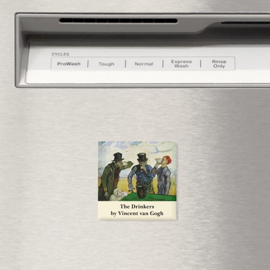 Drinkers door Vincent van Gogh Magneet (Insitu (Vaatwasser))