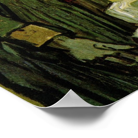 Drinkers door Vincent van Gogh Poster (Hoek)