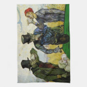 Drinkers door Vincent van Gogh Theedoek (Verticaal)