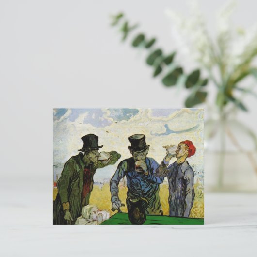 Drinkers van Vincent van Gogh (Staand voorkant)