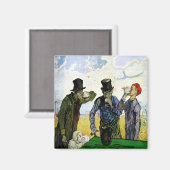 Drinkers van Vincent van Gogh 1890 Magneet (Voorkant / Achterkant)