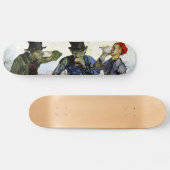 Drinkers van Vincent van Gogh 1890 Skateboard (Horizontaal)