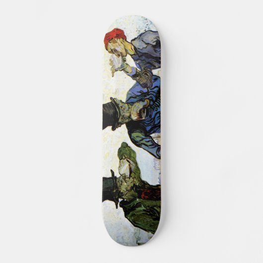 Drinkers van Vincent van Gogh 1890 Skateboard (Voorkant)