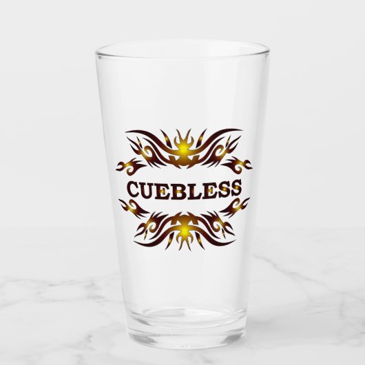 Drinkgerei zonder aanwijzingen glas (Voorkant)
