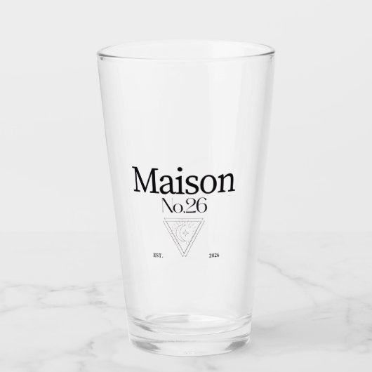 Drinkglas Glas (Voorkant)