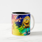 Drinkglazen. Levendige slokken: de kleurrijke Mok (Voorkant rechts)