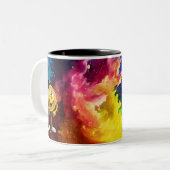 Drinkglazen. Levendige slokken: de kleurrijke Mok (Voorkant links)