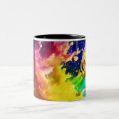 Drinkglazen. Levendige slokken: de kleurrijke Mok (Center)