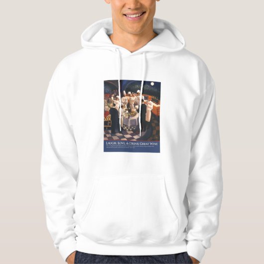 DrinkGreatWine Sweat Hoodie (Voorkant)