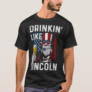 Drinkin' als Lincoln Drink premie T-shirt