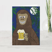 Drinkin' Bigfoot Kaart (Voorkant)