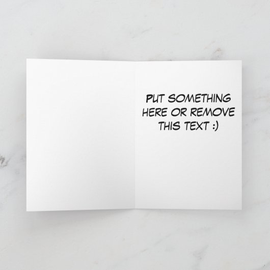 Drinkin' Bigfoot Kaart (Binnen)