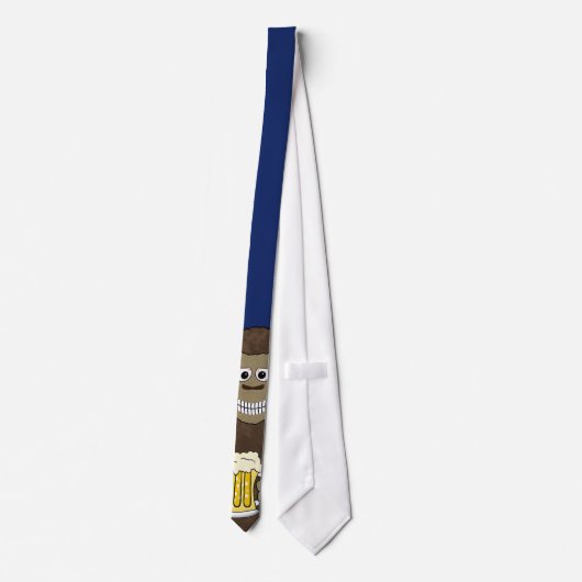 Drinkin' Bigfoot Stropdas (Achterkant)