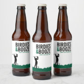 Drinkin' & Drivin' Adult Golf Verjaardagsfeestje Bier Etiket (Flessen)
