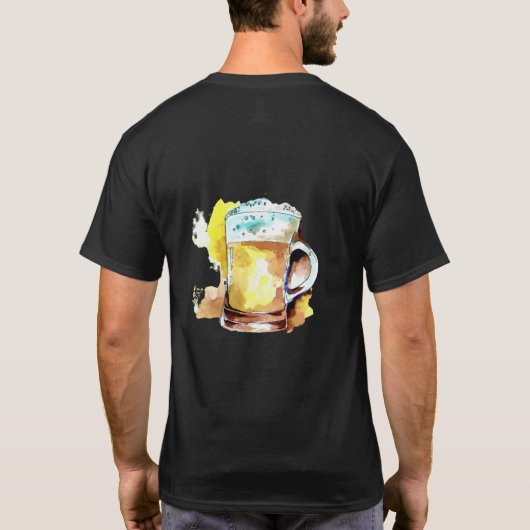 Drinking Beer Lovers Shirts (Achterkant)