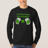 Drinking Buddies Parade Day St Patricks Day T-shirt (Voorkant)