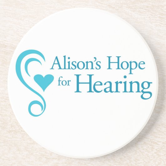 Drinkkusten Zandsteen Onderzetter (Voorkant)