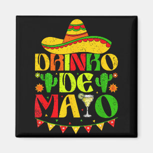 Drinko de mayo hoedje margarita cactus pretbedrijf magneet