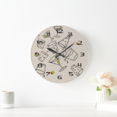 Drinks Acrylic Clock Grote Klok (Huis)