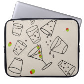 Drinks Laptop Sleeve Case (Voorkant)