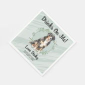 Drinks on Me! Berner Sennenhond Servetten (Hoek)