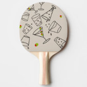 Drinks Ping Pong Paddle Tafeltennisbatje (Voorkant)