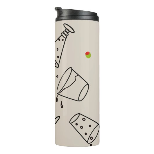 Drinks Thermal Tumbler Thermosbeker (Geroteerd rechts)