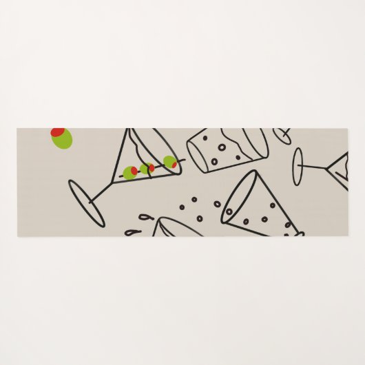 Drinks Yoga Mat (Achterkant (horizontaal))