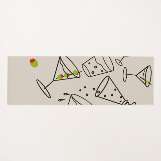 Drinks Yoga Mat (Voorkant (horizontaal))