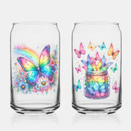 Drinkservies Set-Lentere Florale Drinkservies Blikvorm Glas