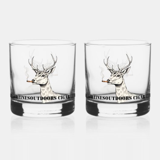 Drinkservies Set Whisky Glas (Voorkant)