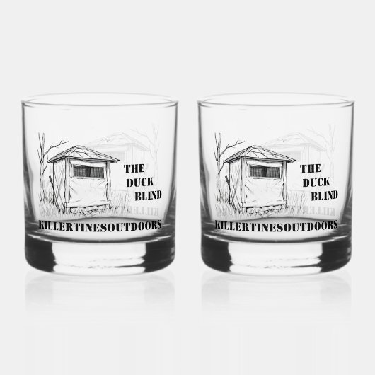 Drinkservies Set Whisky Glas (Voorkant)