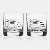 Drinkservies Set Whisky Glas (Achterkant)