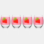 Drinkservies Set Wijnglas Zonder Voet (Achterkant)