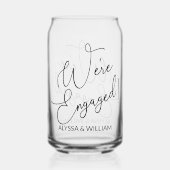 Drinkservieset Blikvorm Glas (Voorkant)