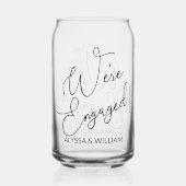 Drinkservieset Blikvorm Glas (Achterkant)