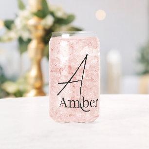 Drinkservieset Letter A Blikvorm Glas