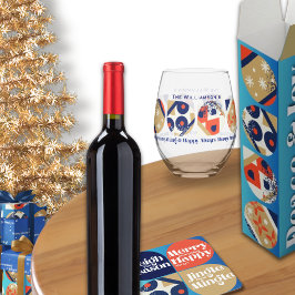 Drinkservieset Merry Everything & Happy Always Wijnglas Zonder Voet