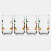 Drinkservieset-Tropische Kerst Blikvorm Glas (Links)
