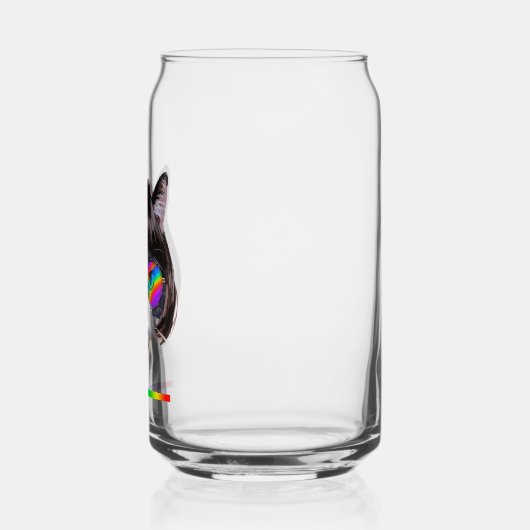 Drinkset Blikvorm Glas (Rechts)