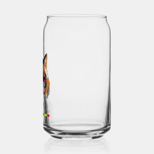 Drinkset Blikvorm Glas (Rechts)