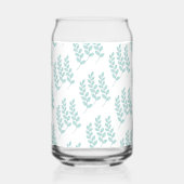 Drinkset Cute Groene Bladeren Blikvorm Glas (Links)