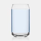 Drinkset donkerblauw lichtblauw blikvorm glas (Links)