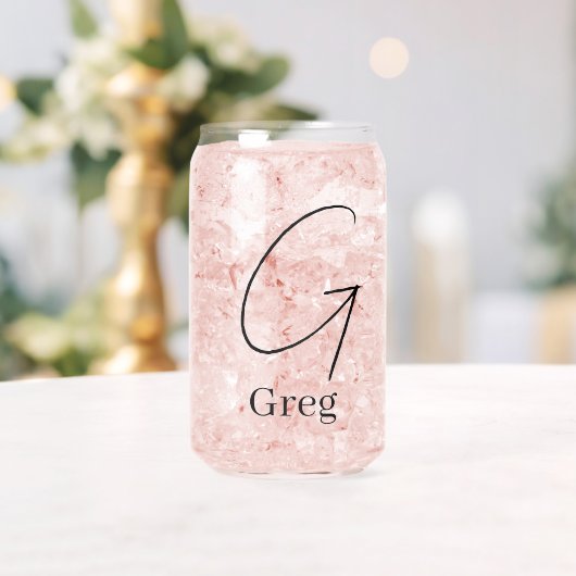 Drinkset Letter G Kan Glas (Insitu (Huwelijk))
